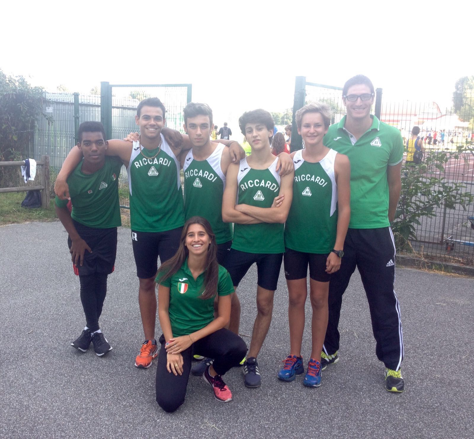 Riccardi CdS Cadetti 2016 Lodi 4x100 M gruppo