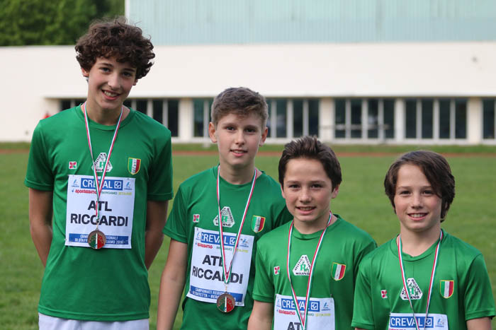 4x100 Ragazzi Riccardi Bergamo