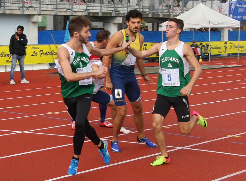 4x400 M Riccardi Modena 2018 Di Nunno Romani