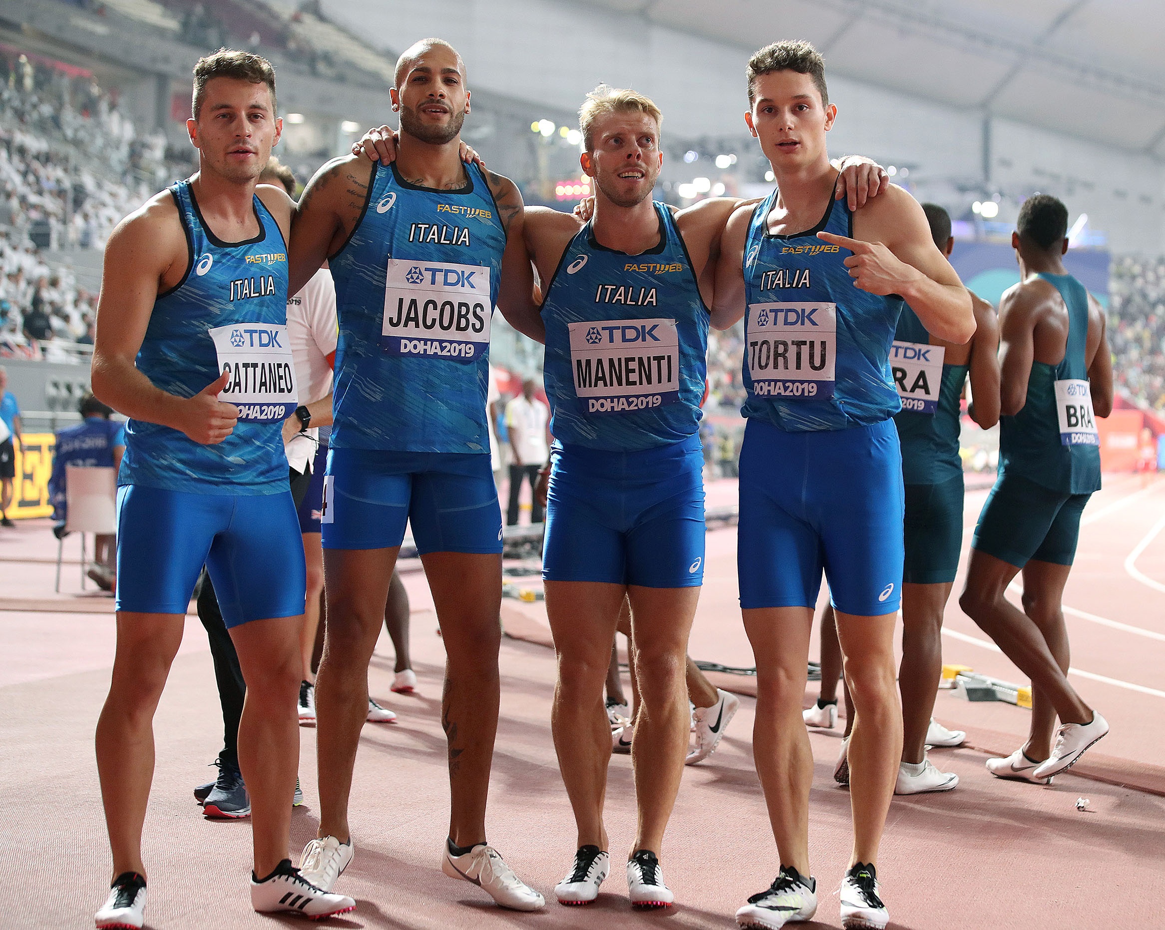 4x100 M Italia Doha 2019