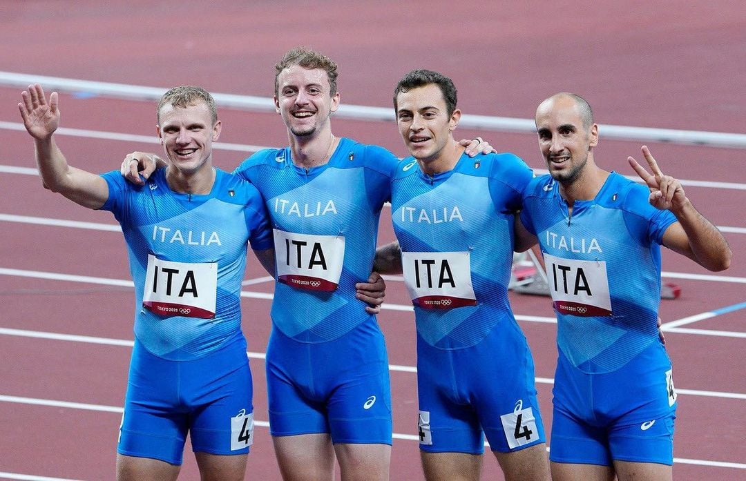 4x400 M Italia Tokyo 2021 batteria NR